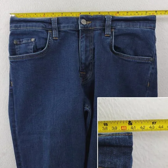 Tecovas Jeans Slim Stretch Straight Leg Denim Men's "33x30" Actual 32x31 - Picture 5 of 10